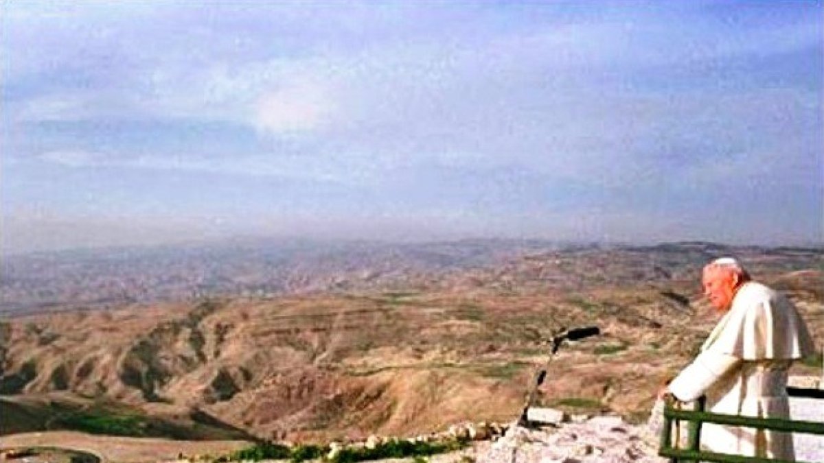 Juan Pablo II en Tierra Santa