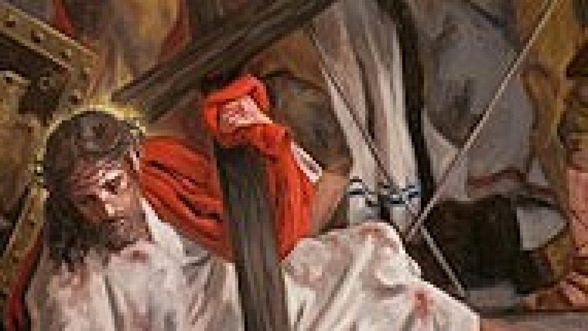 Segunda caída de Cristo.