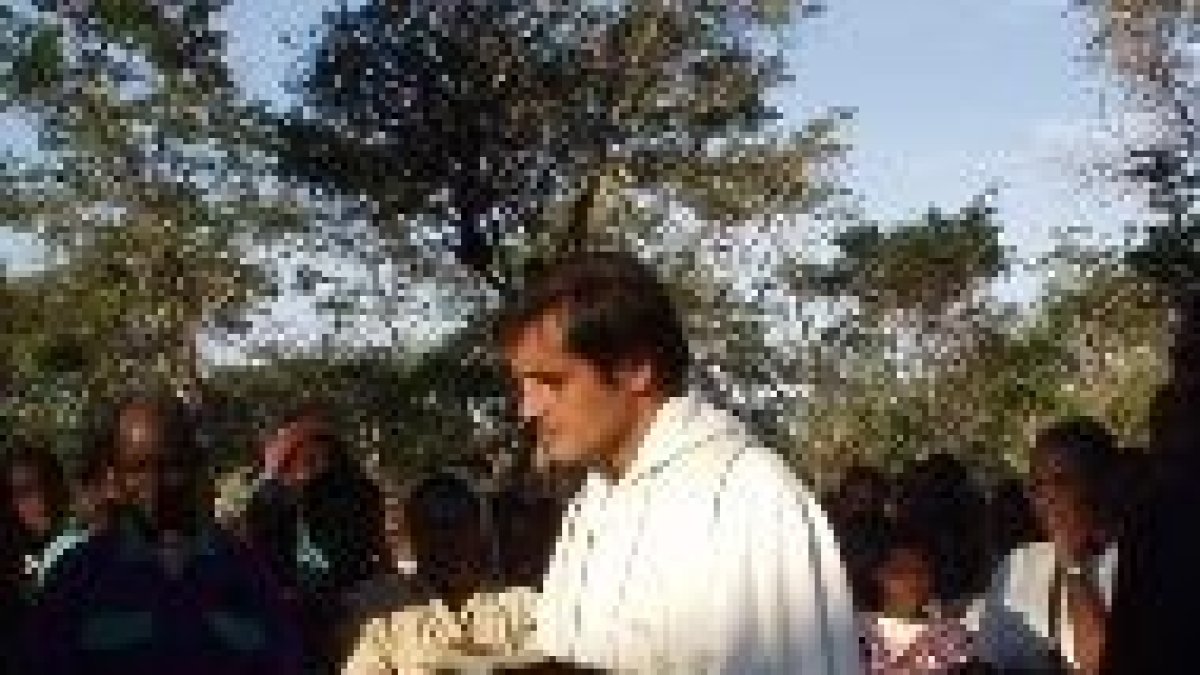 El sacerdote misionero Martín Lasarte