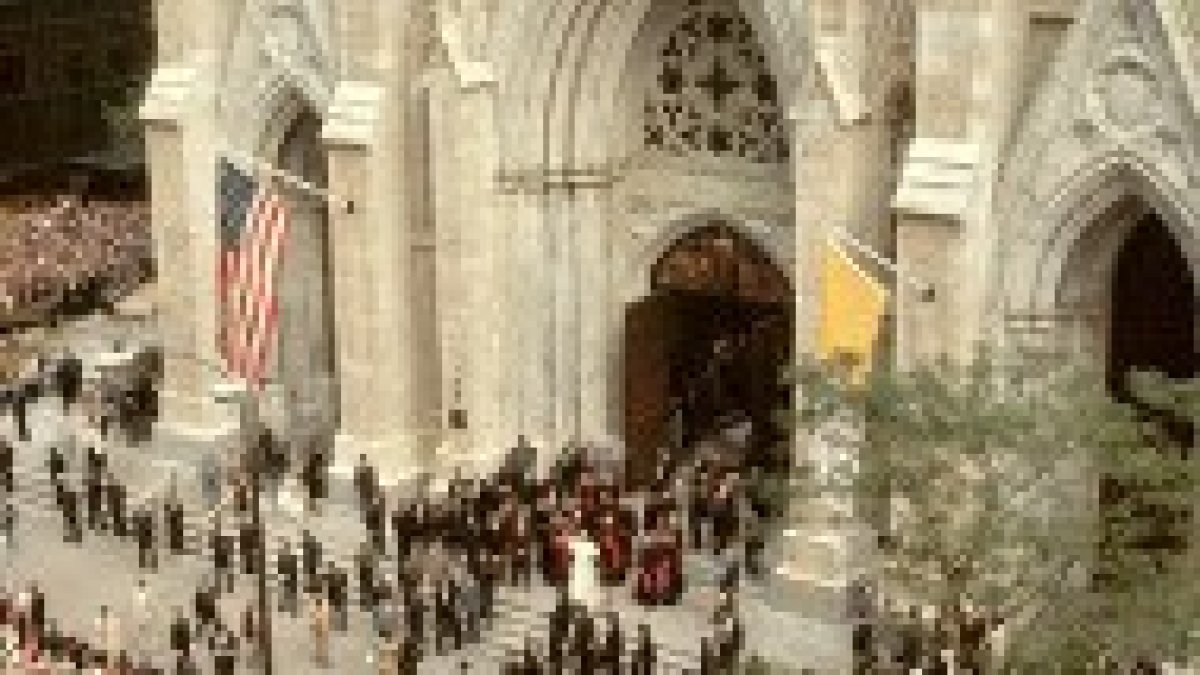 Juan Pablo II en la Catedral de San Patricio, EEUU