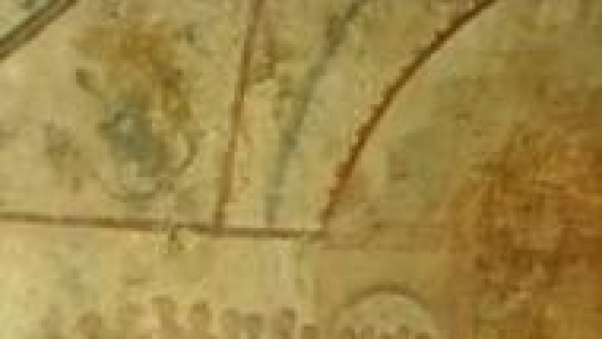 Imagen de una de las pinturas encontradas