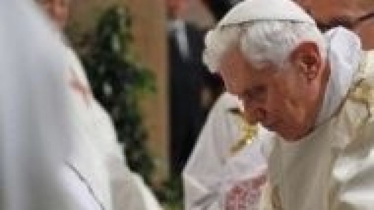 Benedicto XVI en la Misa en la Cena del Señor