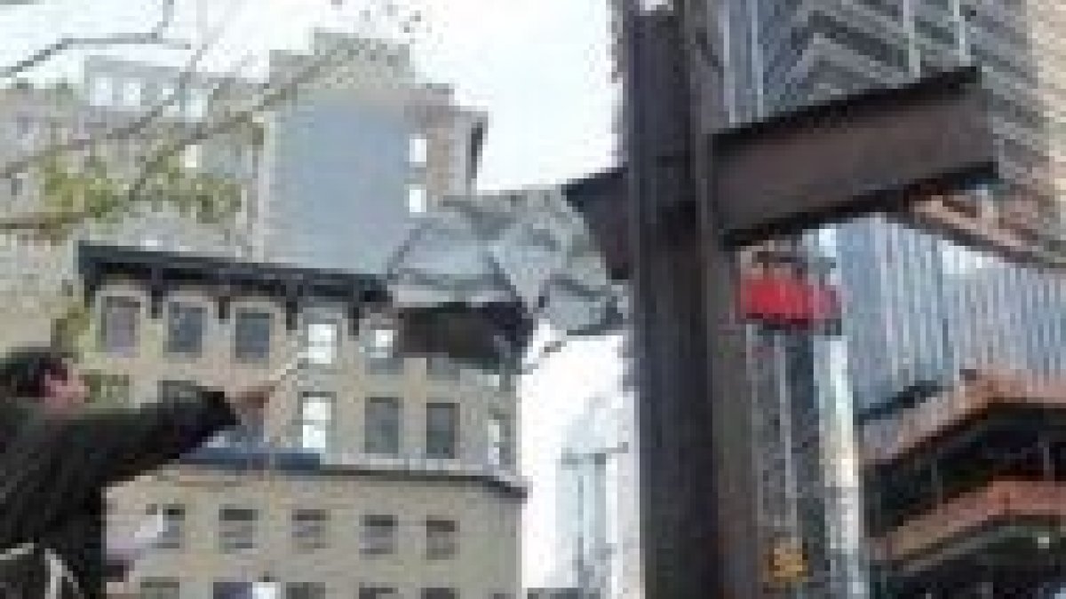 La cruz del 11-S en la Zona Cero