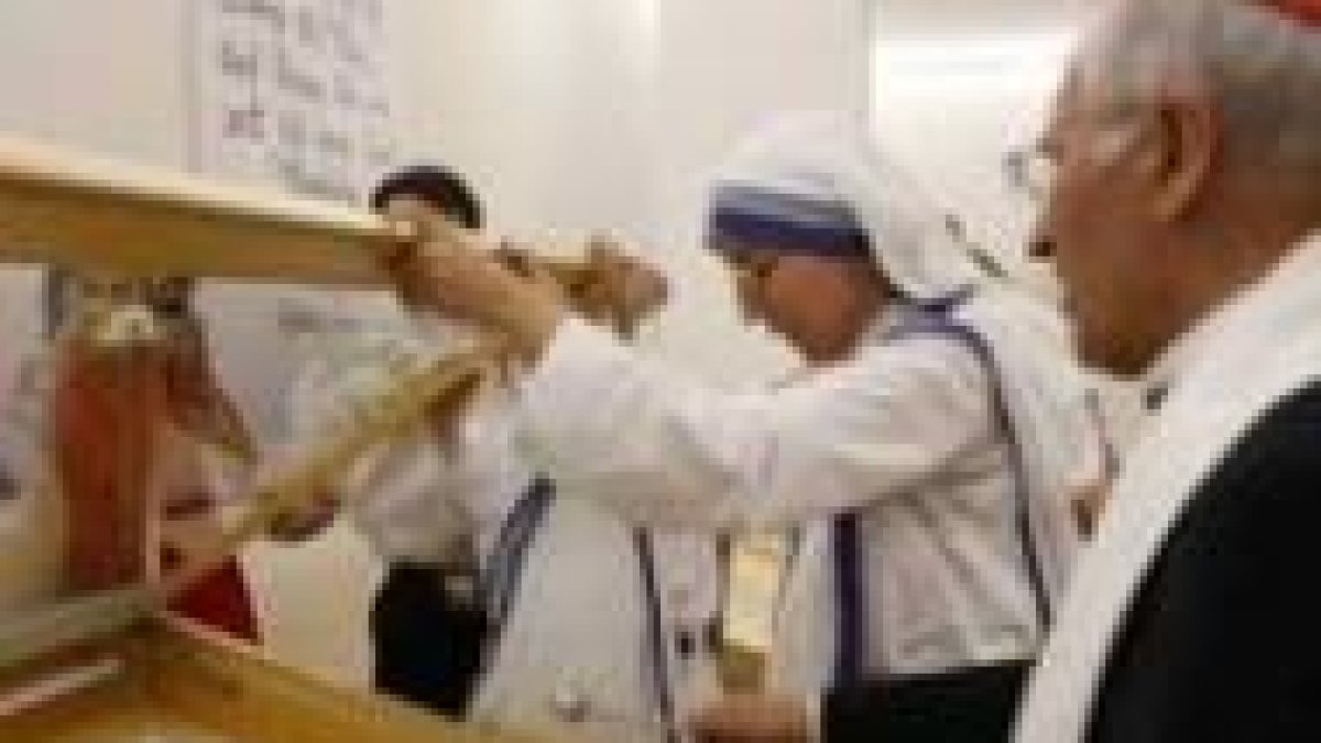 Rouco Varela inaugurando la exposición