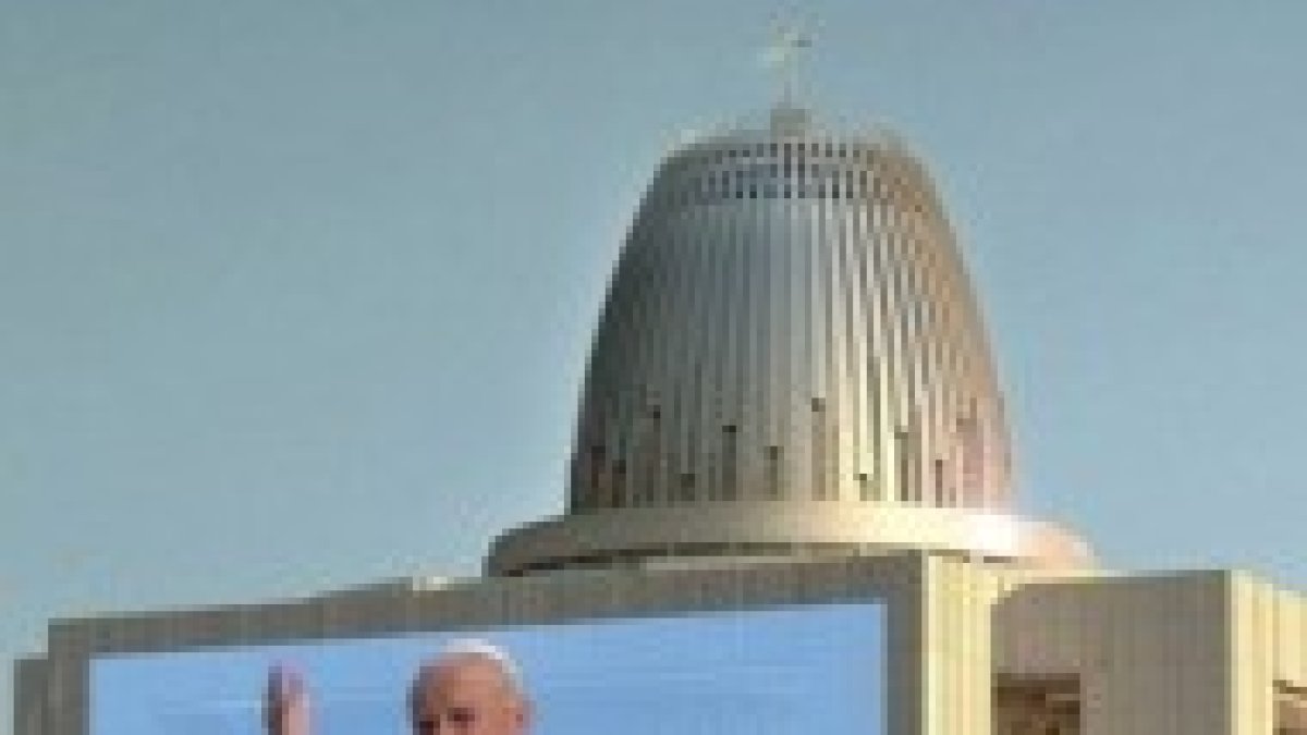 Retrato de Juan Pablo II en Cracovia