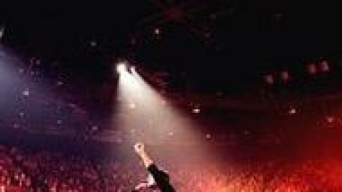 Hillsong en su actuación del sábado en Madrid