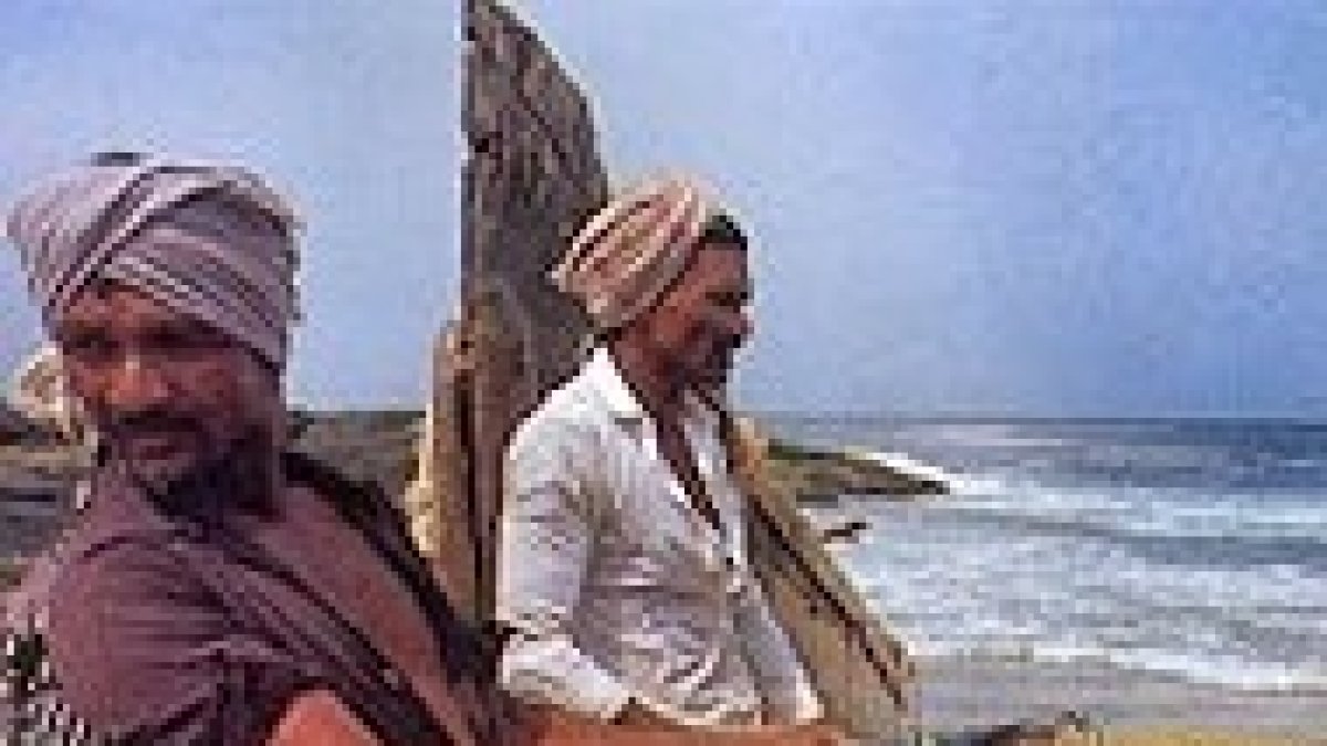 Pescadores de Kerala.