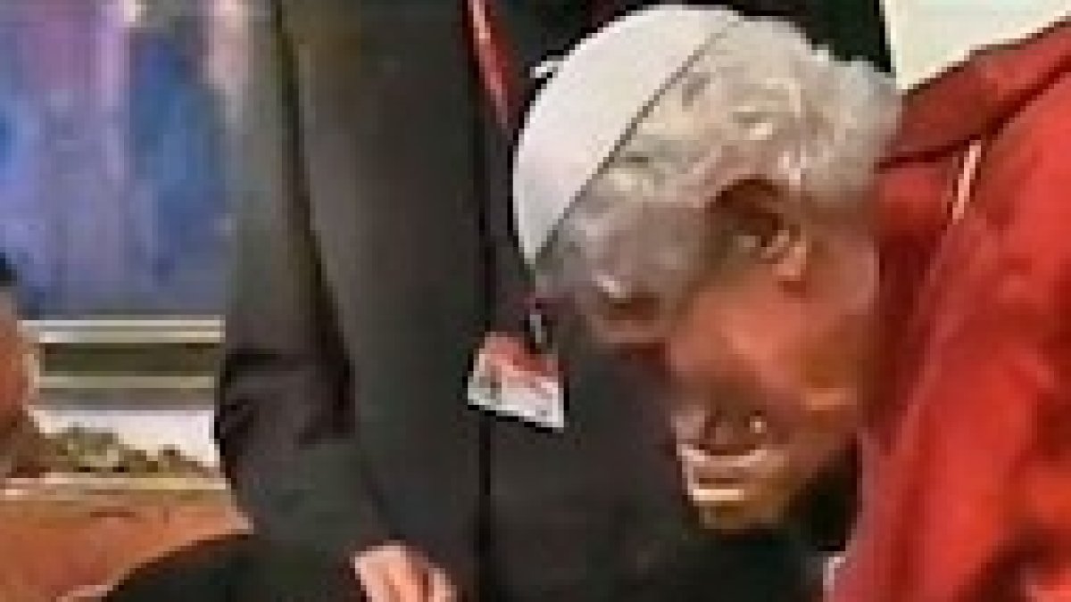 Sor Teresita con el Papa.