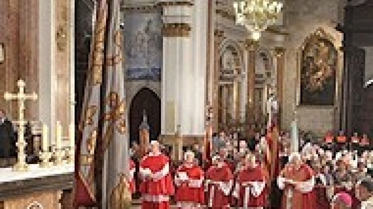 Te Deum de agradecimiento a Dios por el triunfo de la fe.