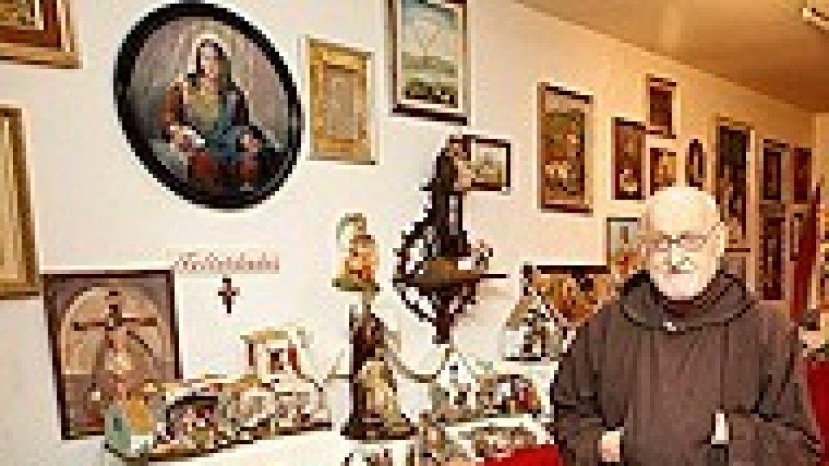 Fray Conrado Estruch. (Foto: Alberto Sáiz.)