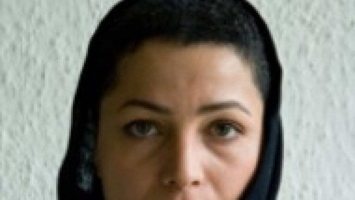 La actriz iraní Marzie Vafamehrha