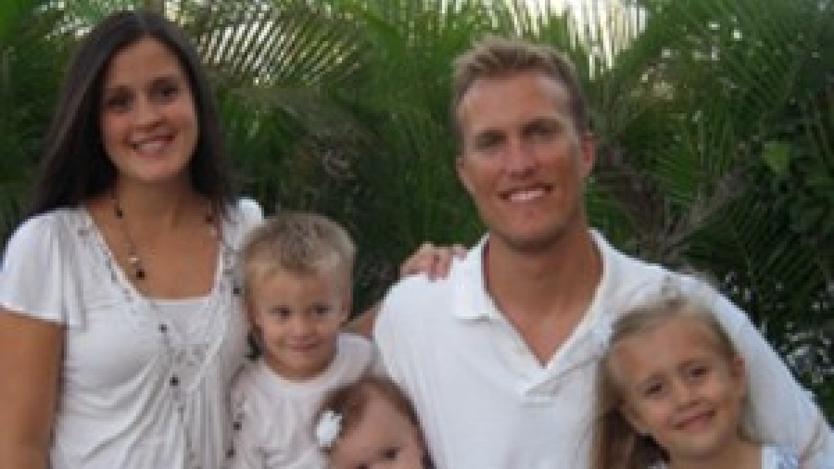 Joe pots y su familia