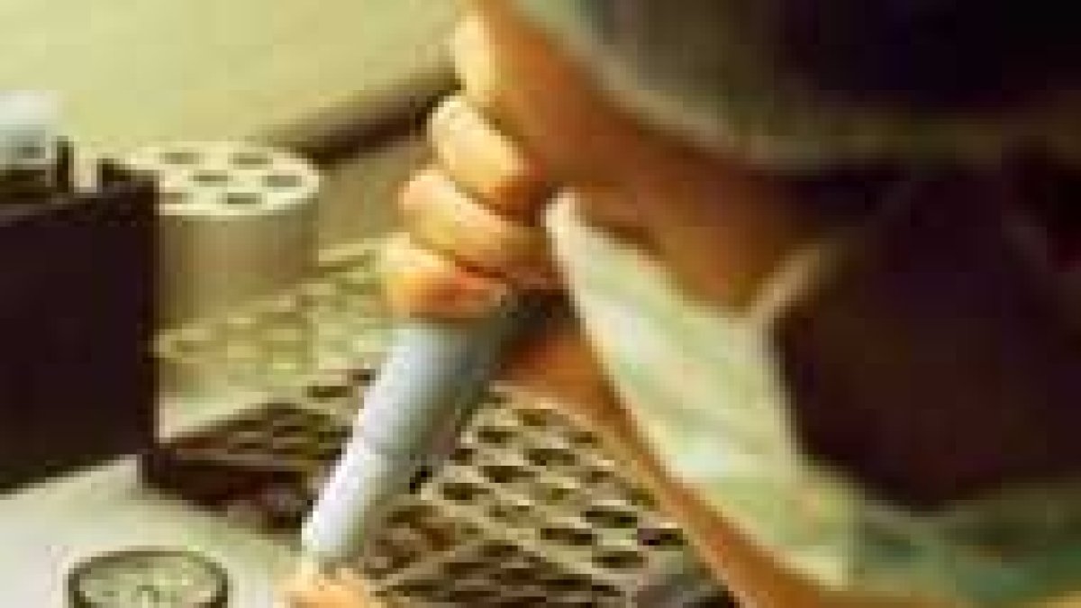 Un médico en el laboratorio