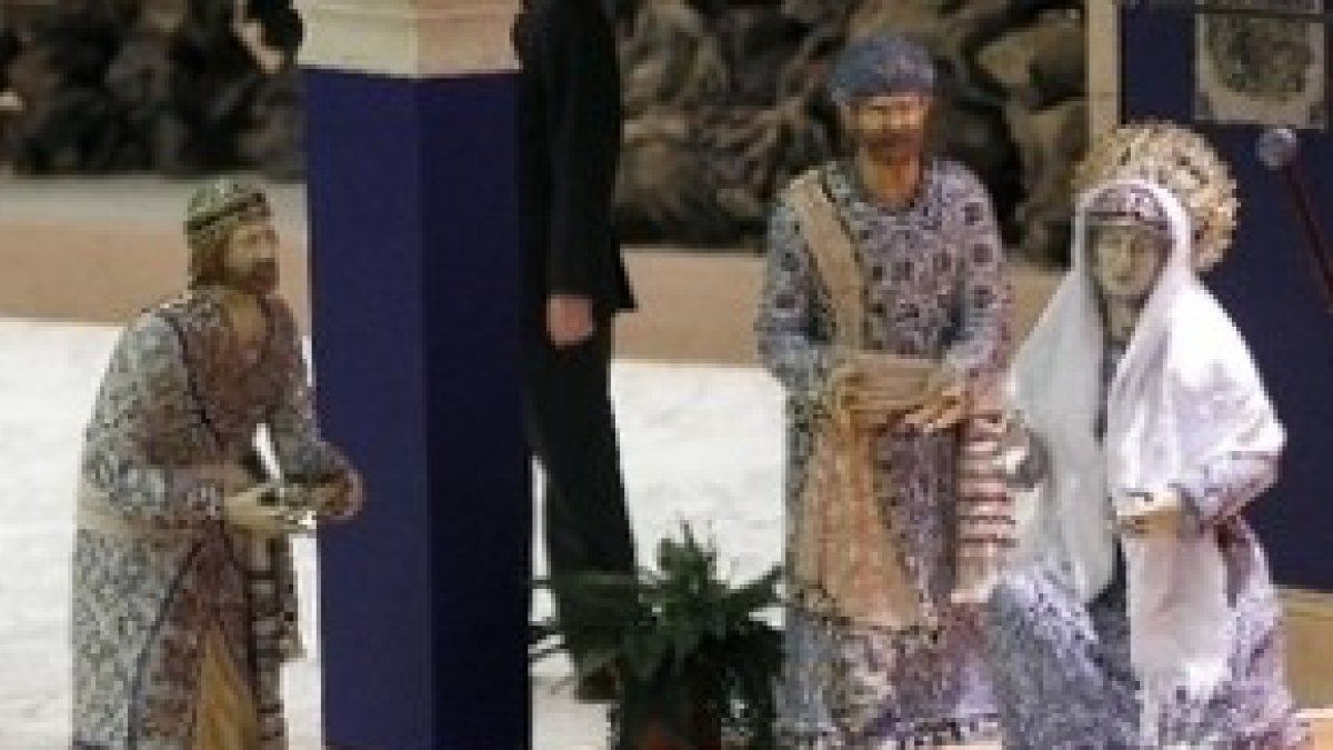 Belén mexicano en el Vaticano