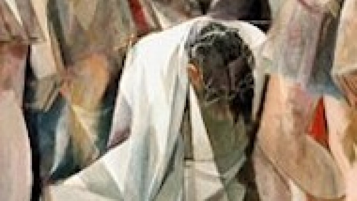 Jesús, camino del Calvario.