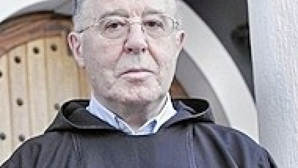 El padre Elías Cabodevilla, capuchino.