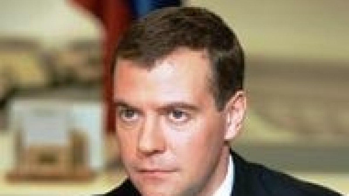 Dimitri Medvedev, presidente de Rusia
