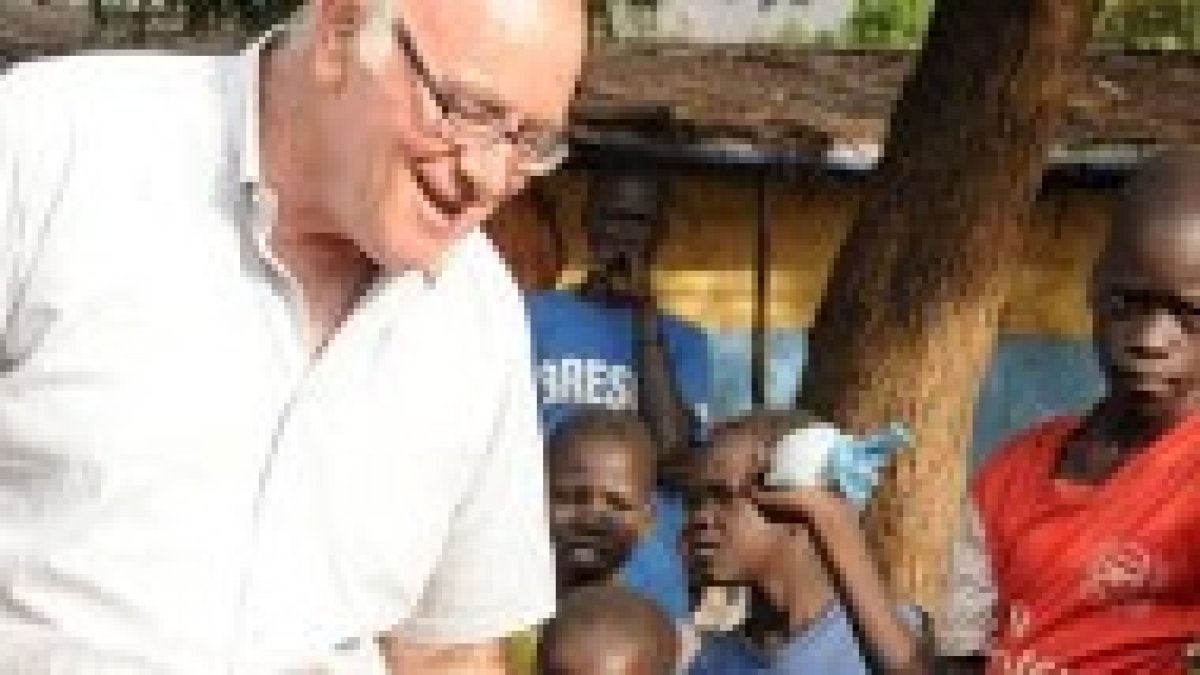 El obispo Angelo Moreschi, de Gambella