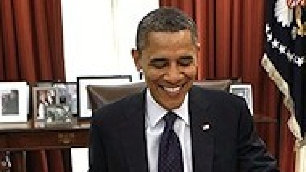 Barack Obama, en el Despacho Oval.