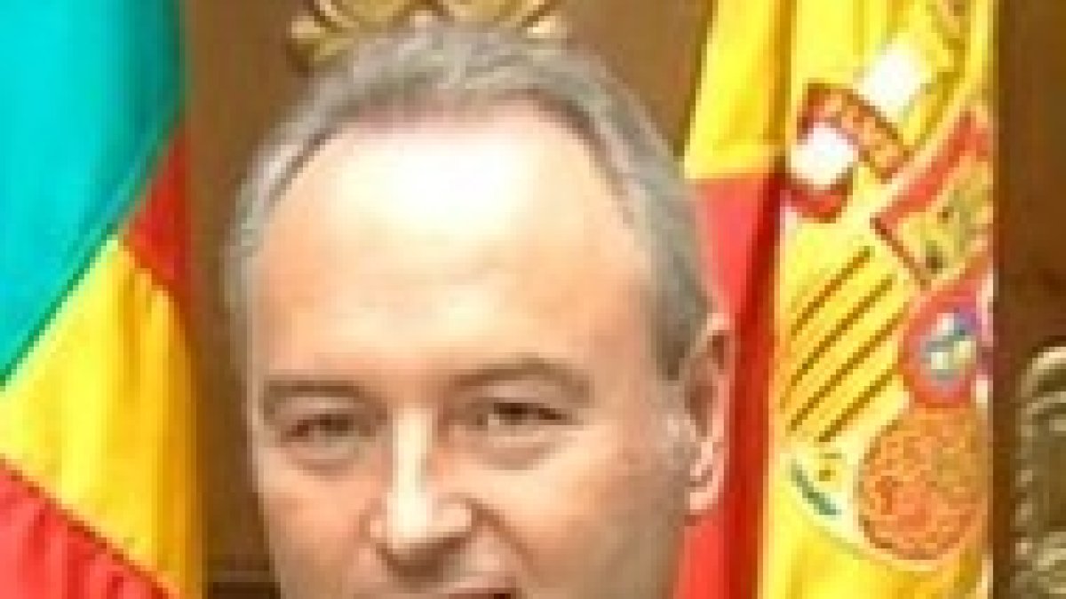 Alberto Fabra, presidente de la Generalitat valenciana