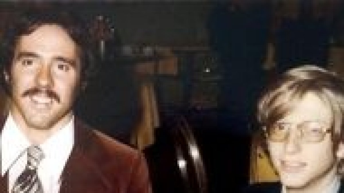 Weiland y Gates en 1976