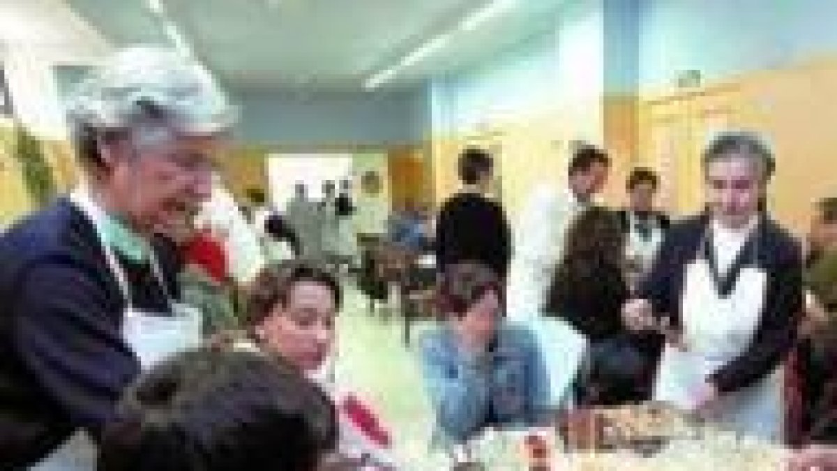 Un comedor de Cáritas