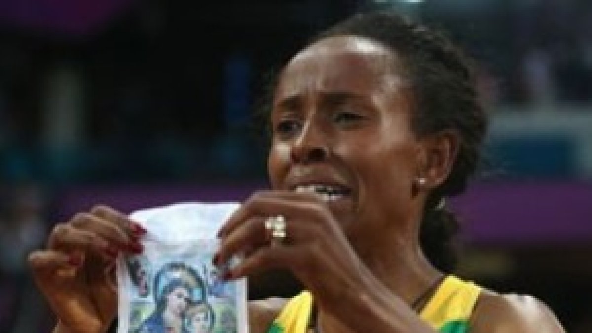 La atleta etíope Meseret Defar