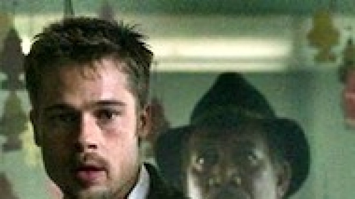 Brad Pitt y Morgan Freeman.