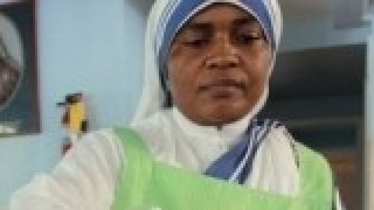 Una religiosa de Madre Teresa en Miami