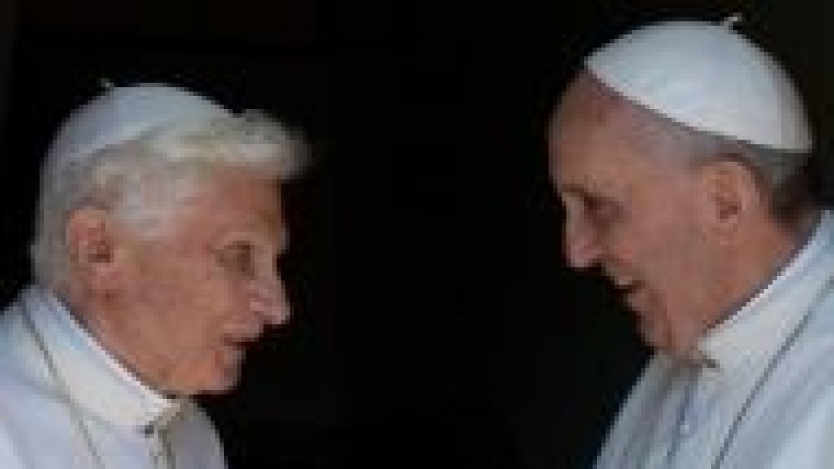 Benedicto XVI y Francisco
