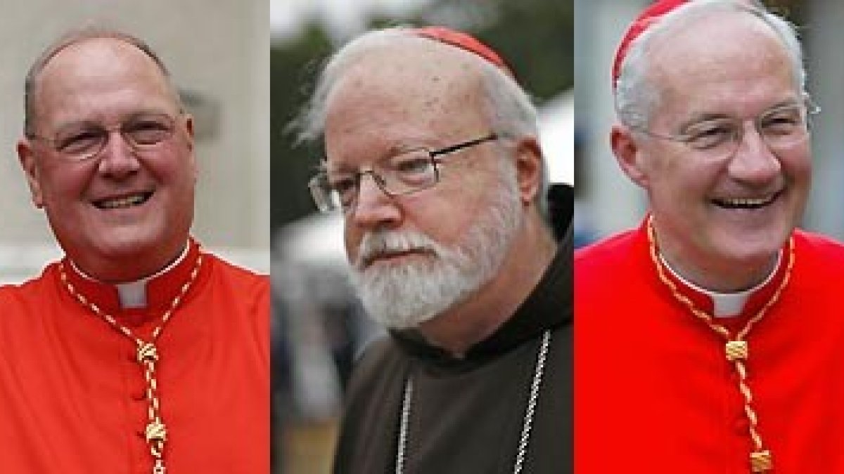 De izda. a dcha., Burke, Dolan, OMalley, Ouellet y Wuerl.
