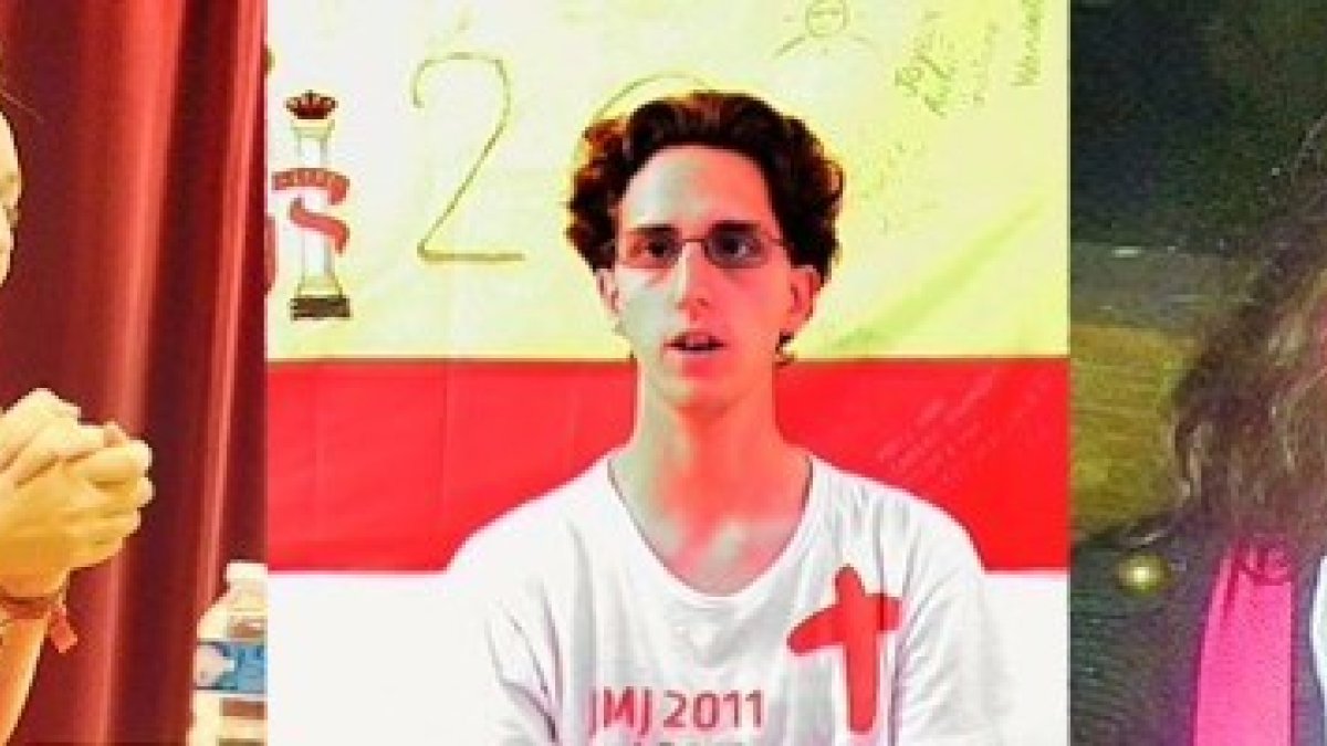 Élise, Augustin, Constance.