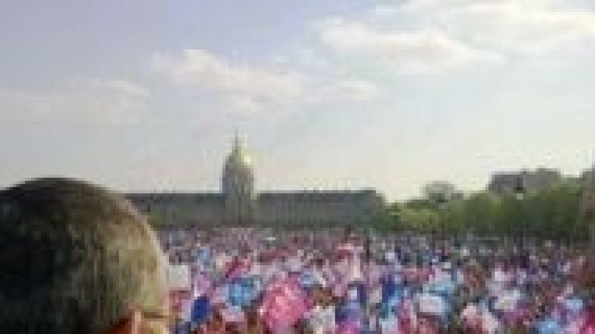 70.000 manifestantes en París el domingo