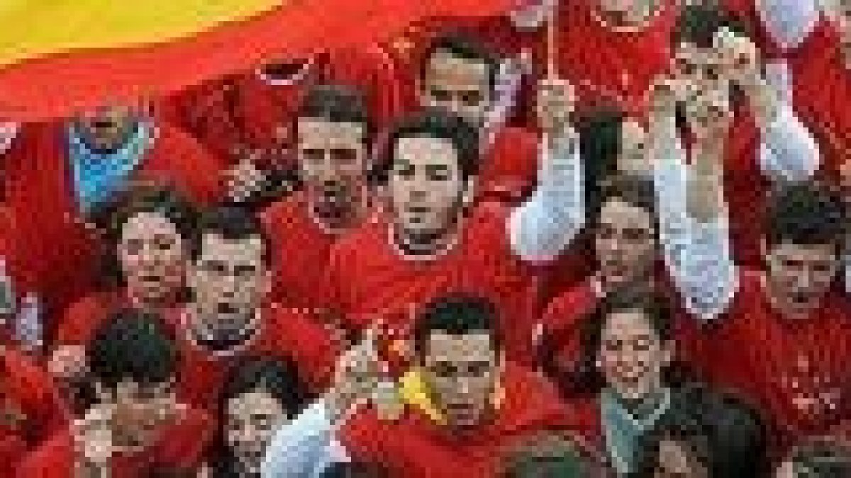 Jóvenes católicos españoles en la JMJ Madrid