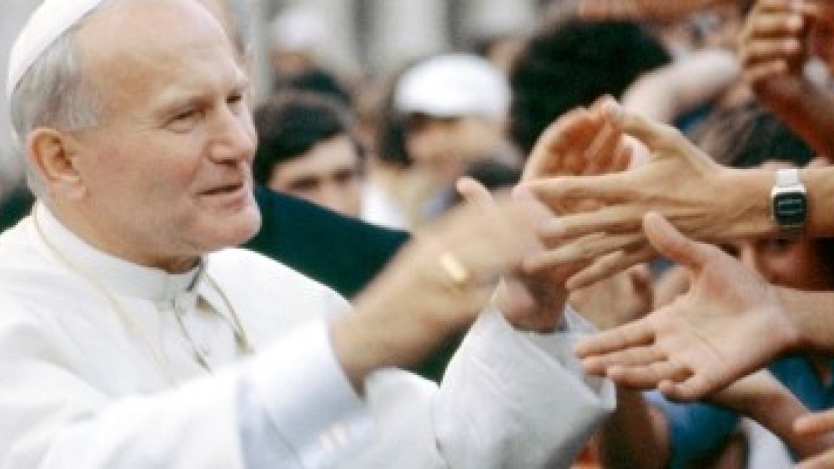 Juan Pablo II, al inicio de su pontificado