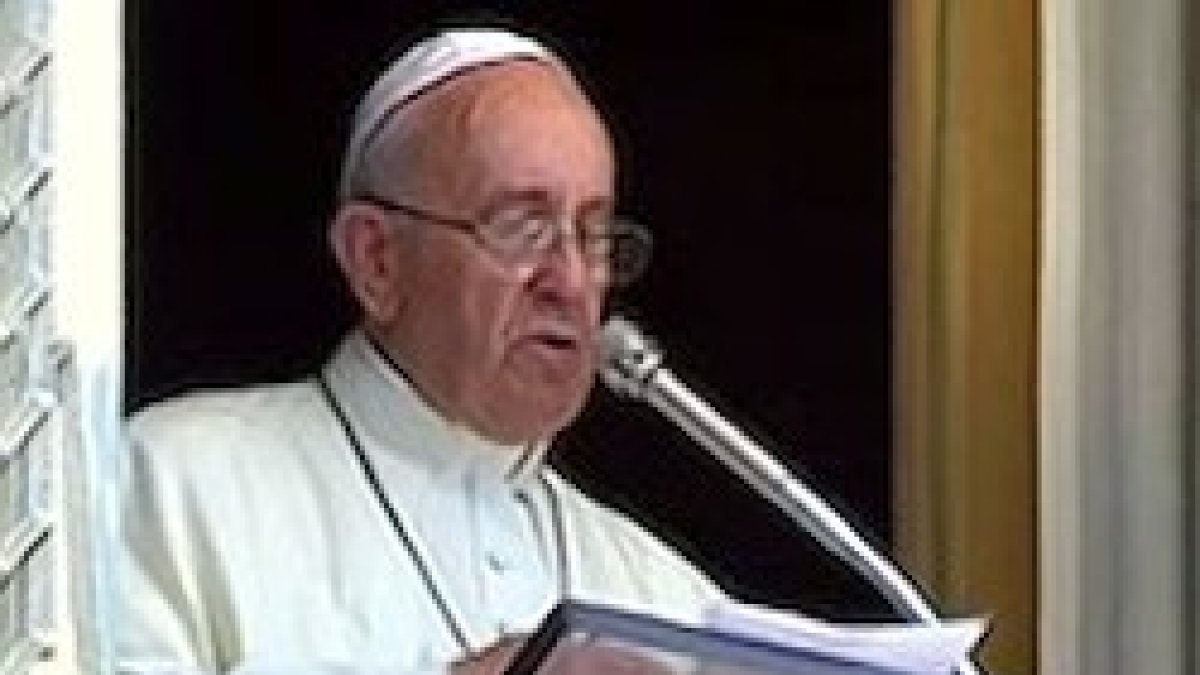 El Papa, en el Angelus del 7 de julio.