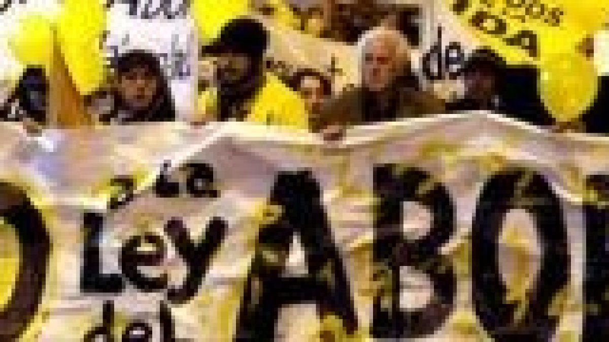 Manifestación por la vida en Uruguay