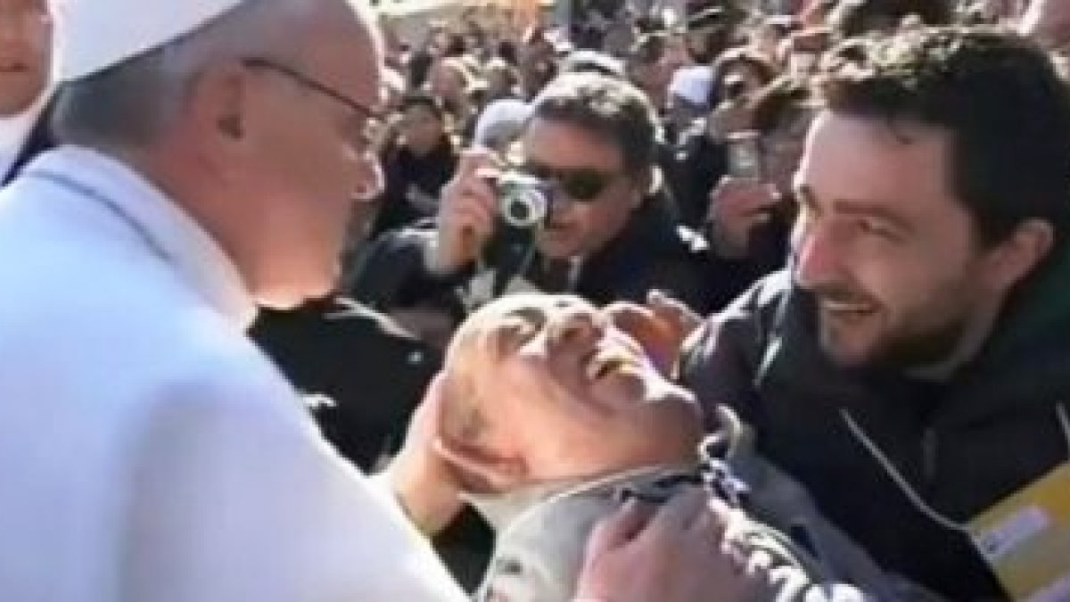 Cesare y el Papa Francisco