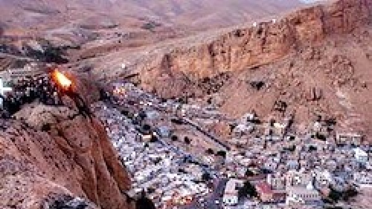 Malula, un pueblo cristiano que peligró durante horas.