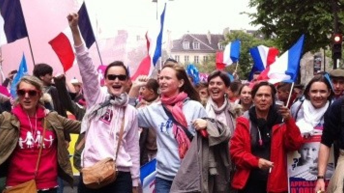 La cuarta Manifestación Para Todos (Manif Pour Tous) vuelve a llenar París