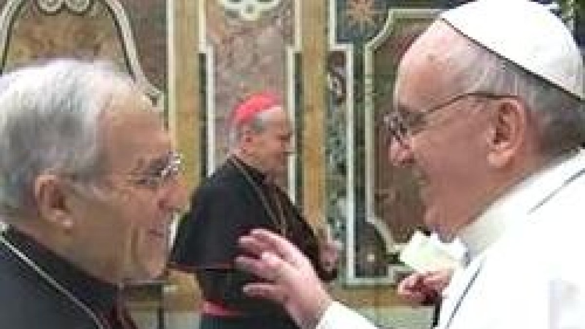 El cardenal Rouco en Roma con el Papa Francisco