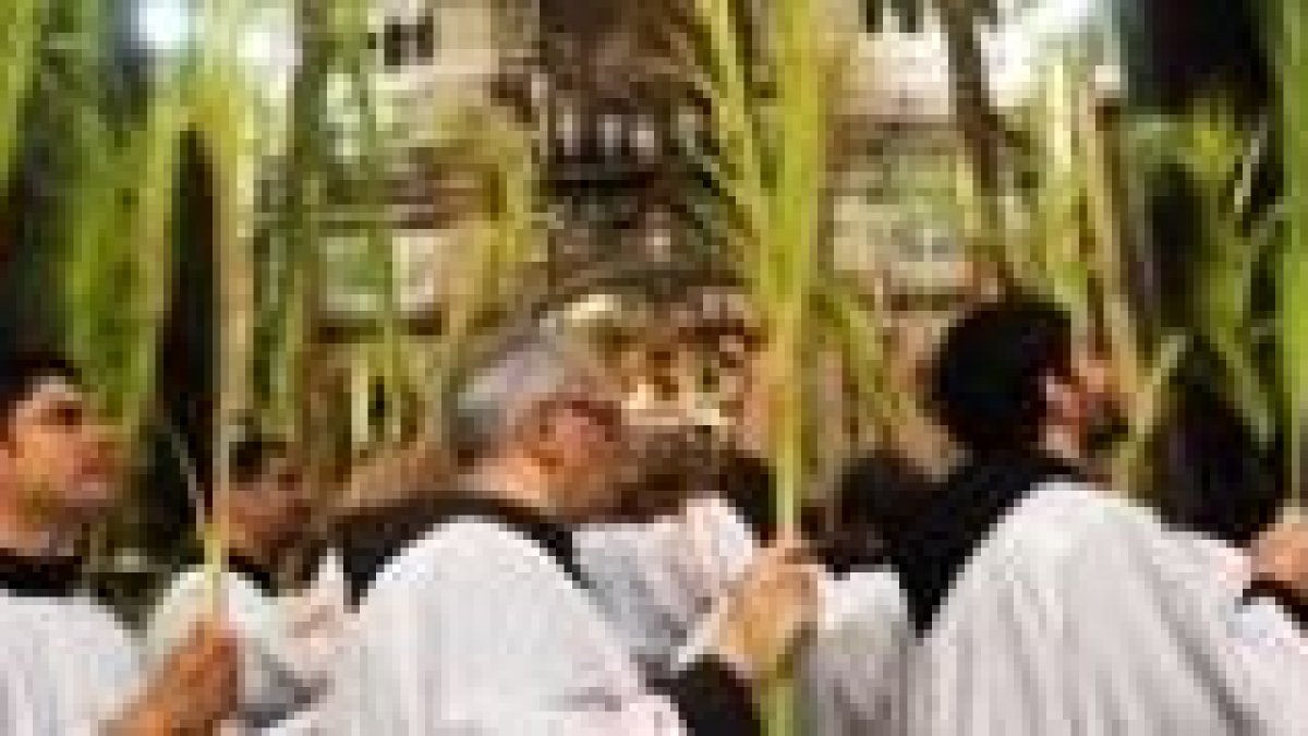 Domingo de Ramos en el Santo Sepulcro