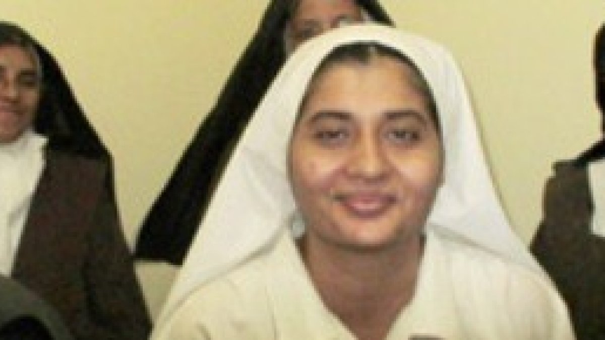 Christine Kapadia y las carmelitas de su convento