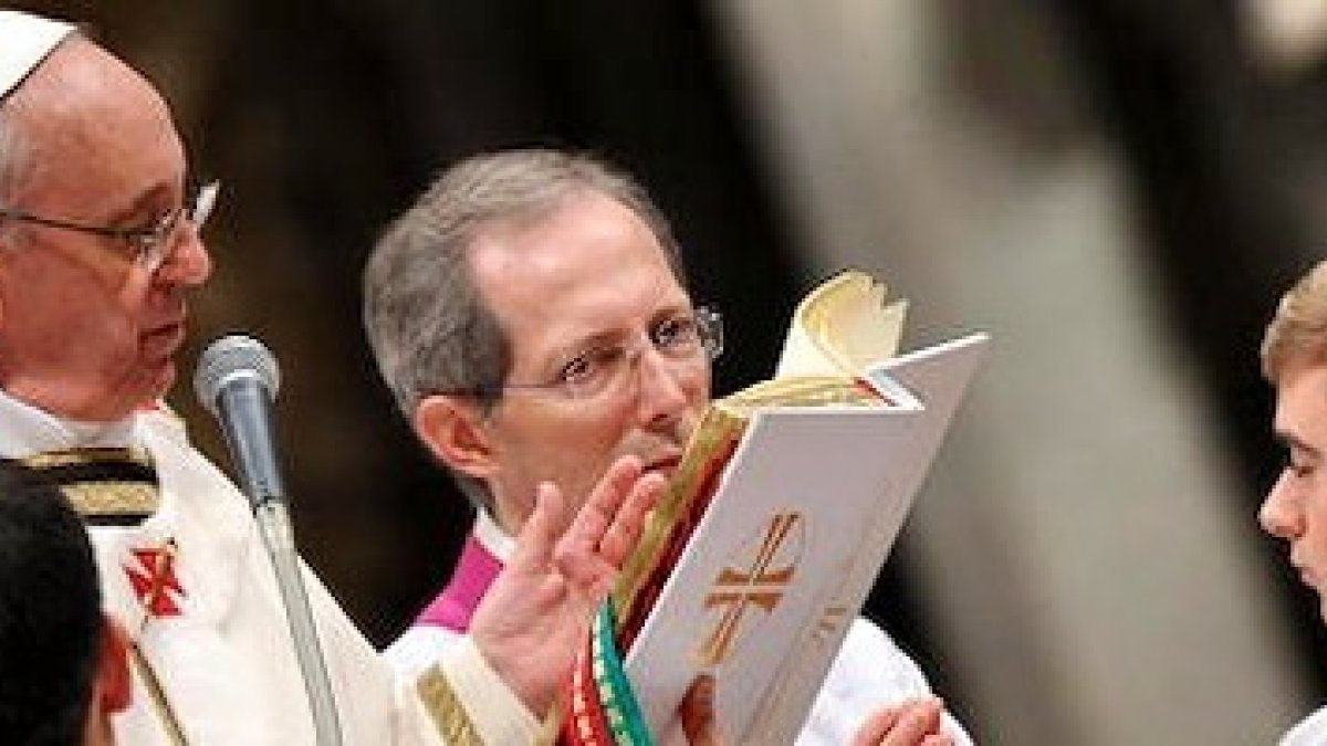 Primera misa crismal de Francisco como Papa.