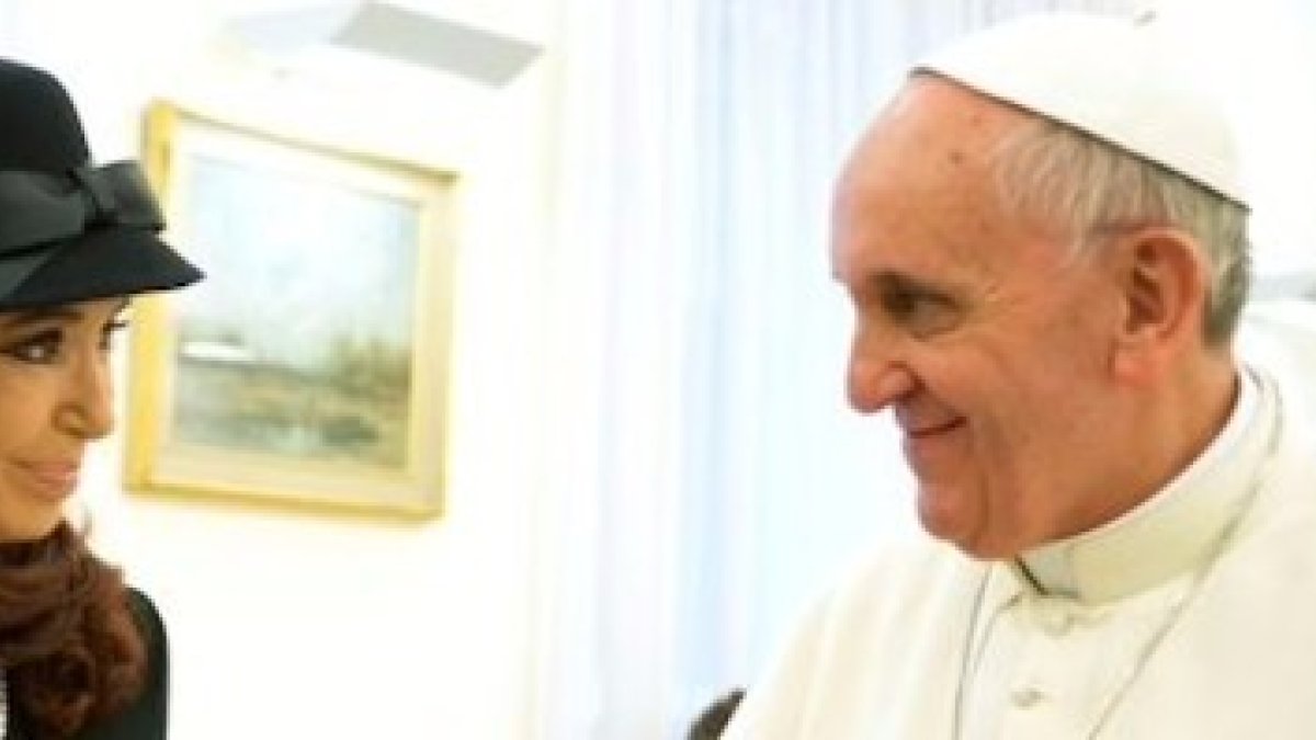 El Papa recibe a Cristina Kirchner