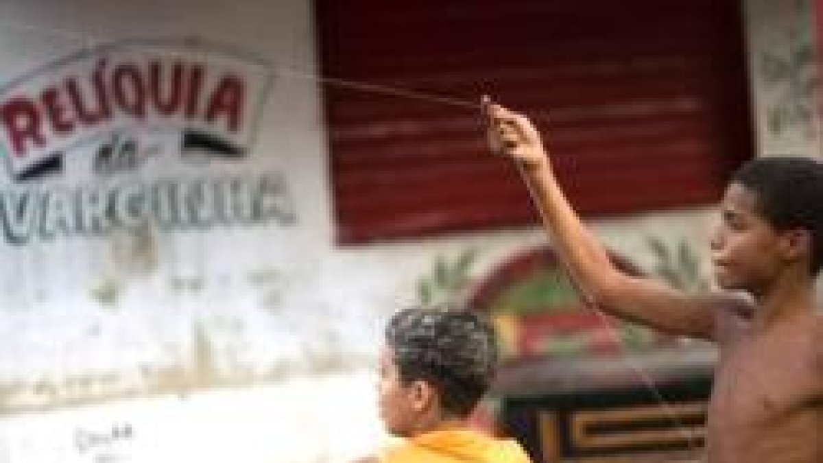 Una escena en la favela Varginha