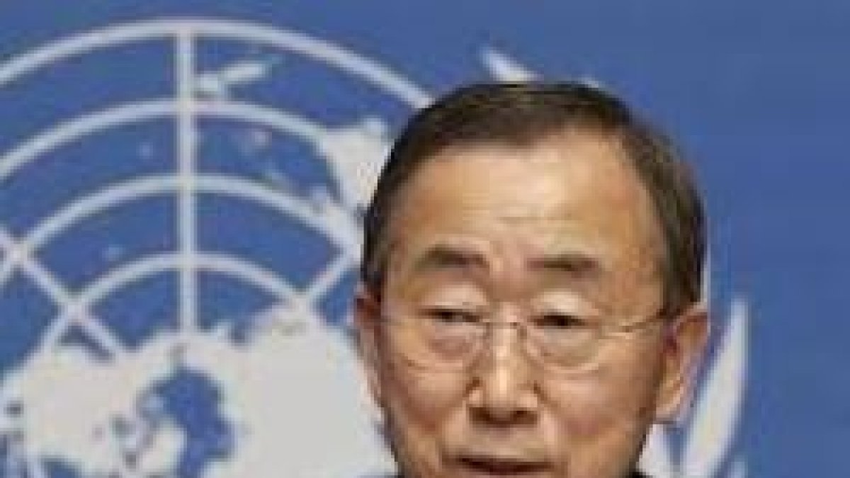 Ban Ki-Moon es el secretario general de Naciones Unidas