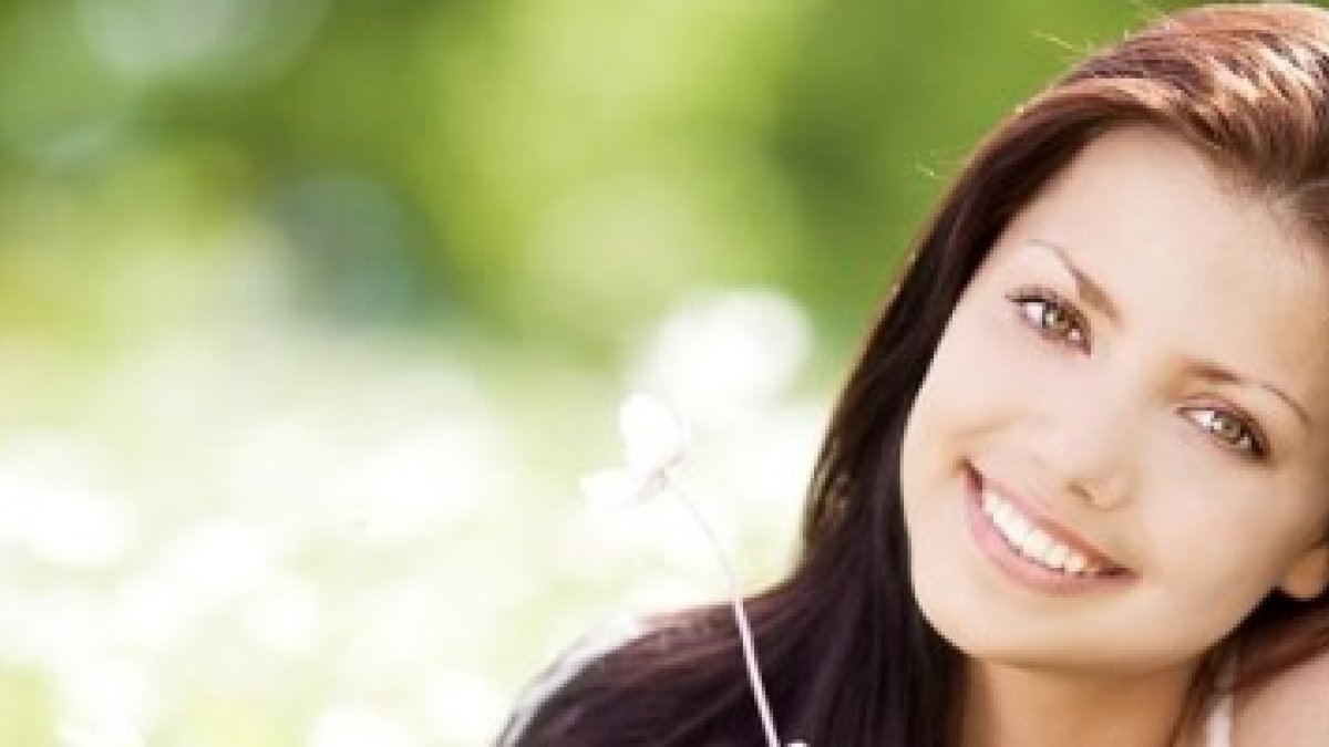 Una joven rusa en el campo