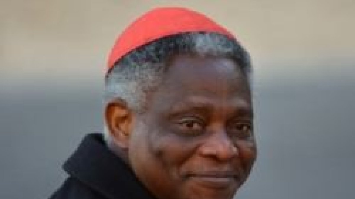 El cardenal ghanés Peter Turkson, presidente del Pontificio Consejo Justicia y Paz