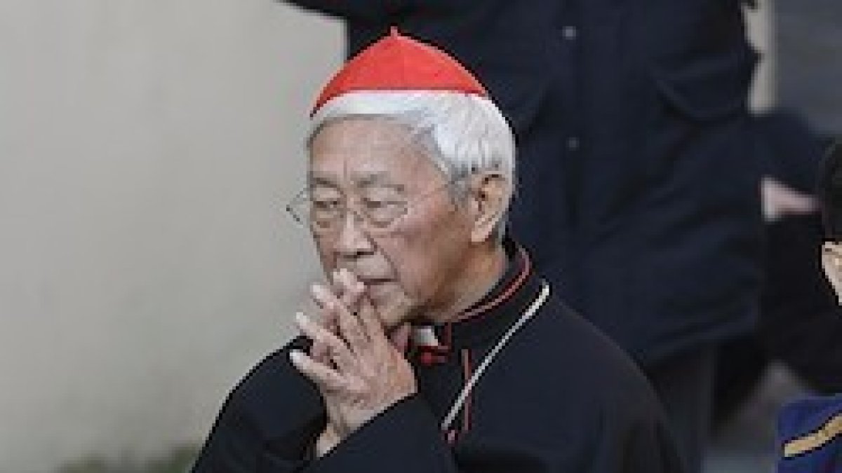 El cardenal Joseph Zen.